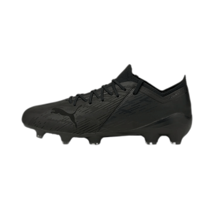Men's Puma Soccer Cleats ULTRA 1.2 Lazertouch FG/AG Puma Black-Puma Black-Silver