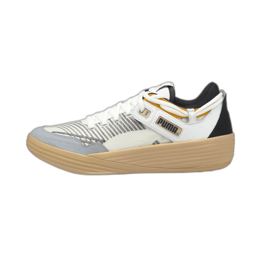 Puma Clyde All-Pro Kuzma Basketball Shoes White-Pebble