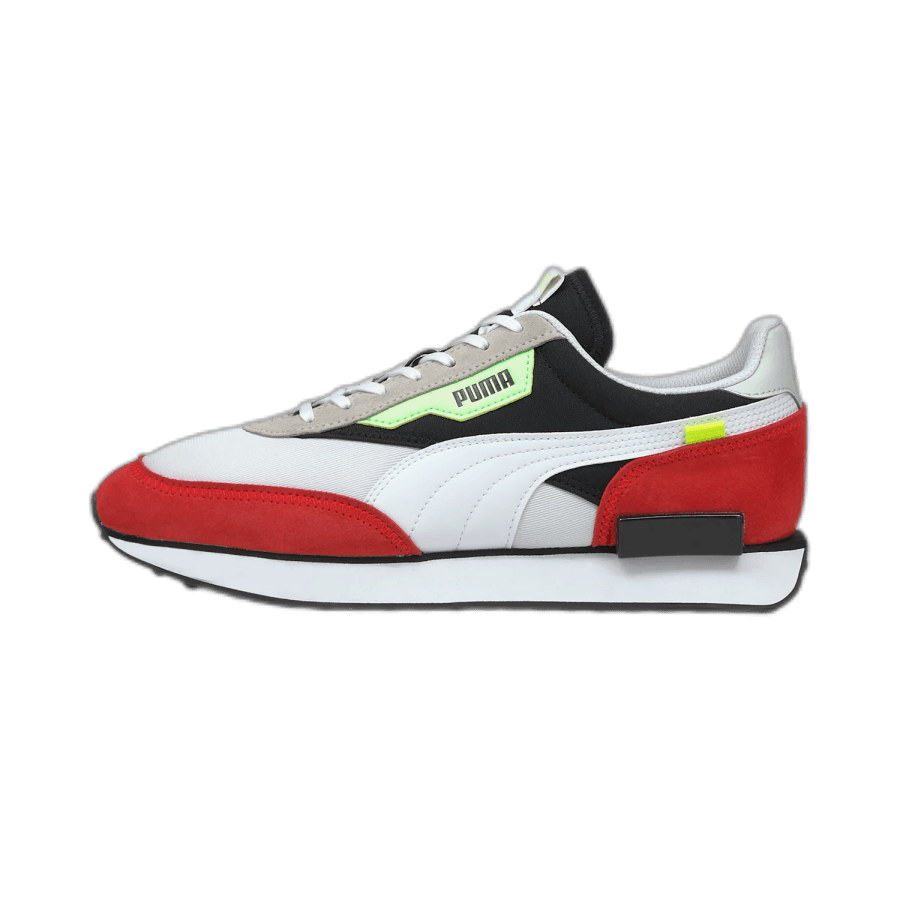 PUMA Future Rider Retro Men's Sneakers Puma White-High Risk Red