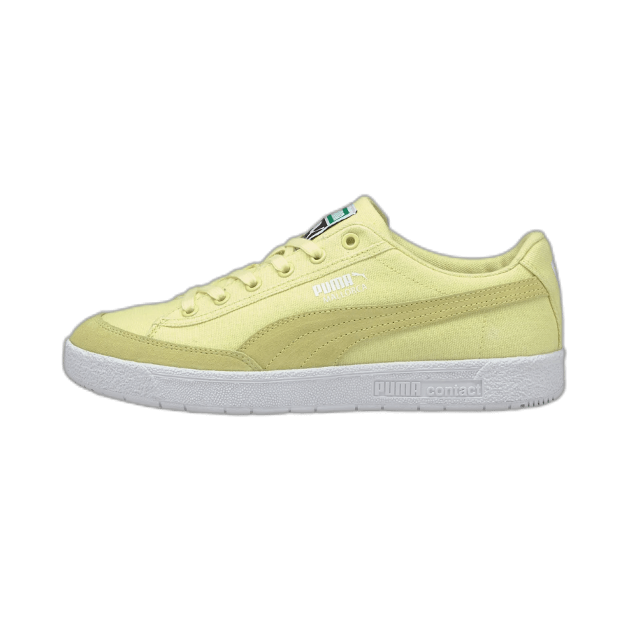 Puma Mallorca Sneakers Yellow Pear-Puma White