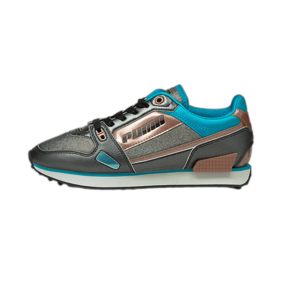 Puma Mile Rider Galactic Women's Sneakers Puma Black-Scuba Blue-Rose G