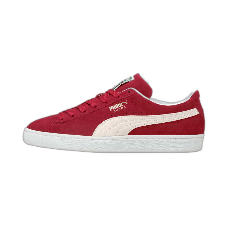 Men's Puma Suede Classic XXI Sneakers Cabernet White