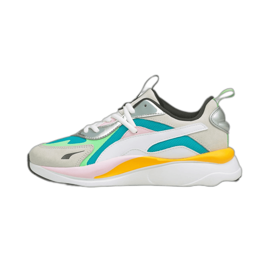 Women's Puma Sneakers RS-Curve Aura Scuba Bl-Puma Silvr-Puma Wht