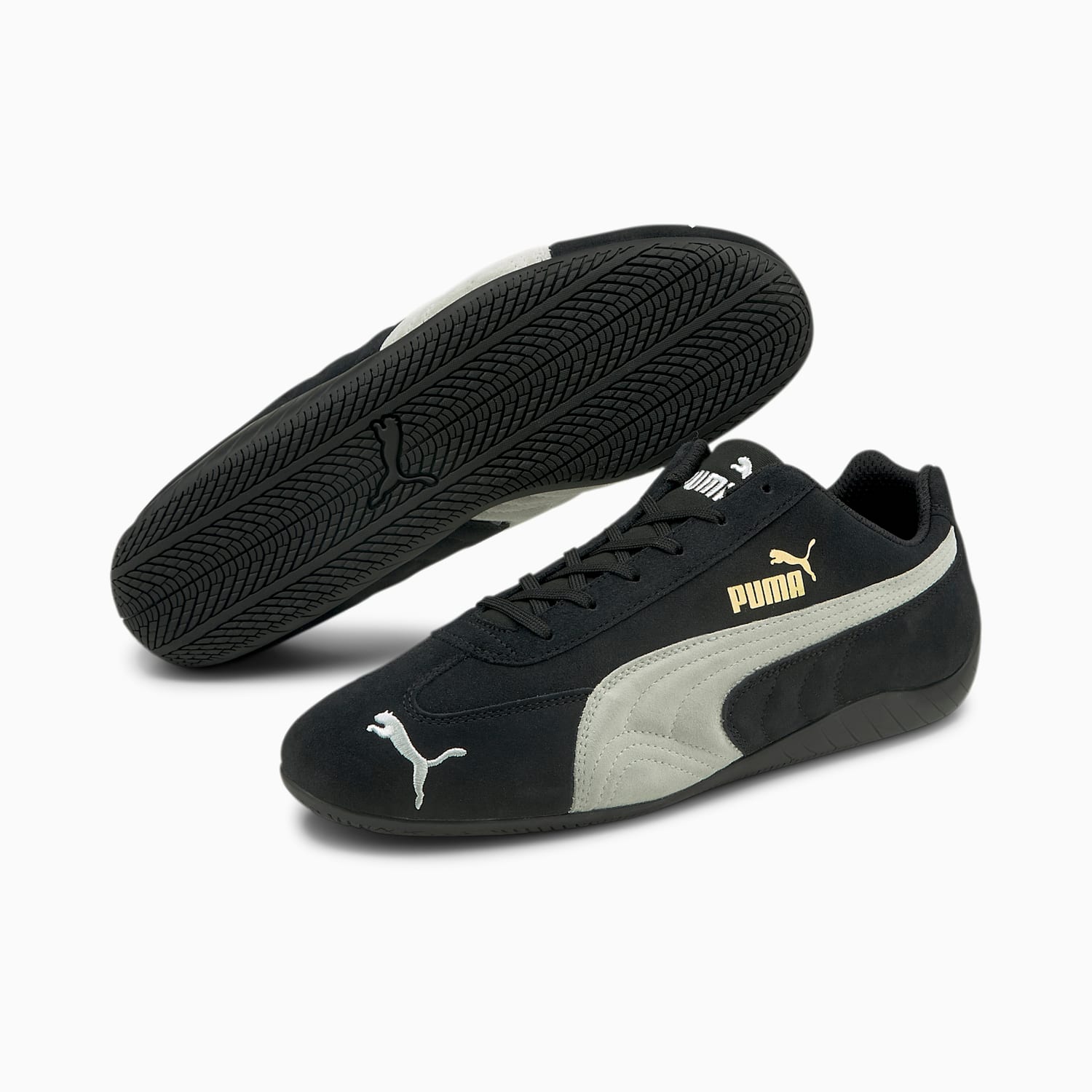 Men's PUMA Speedcat LS Motorsport Shoes Black White