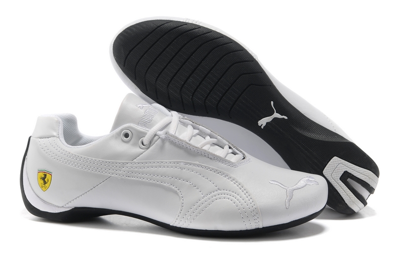 Puma Ferrari Inflection Sneakers All White