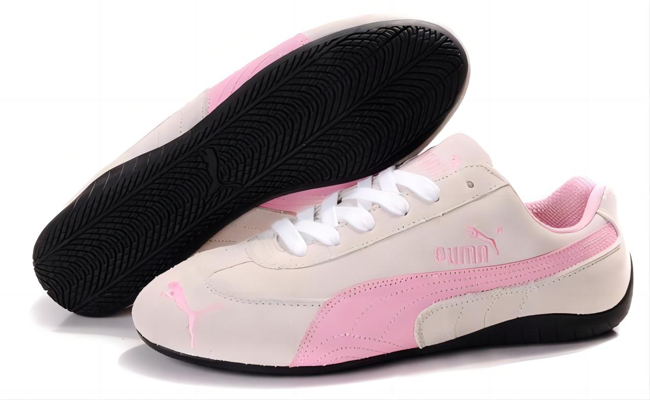 Puma Speed Cat SD Shoes White/Pink