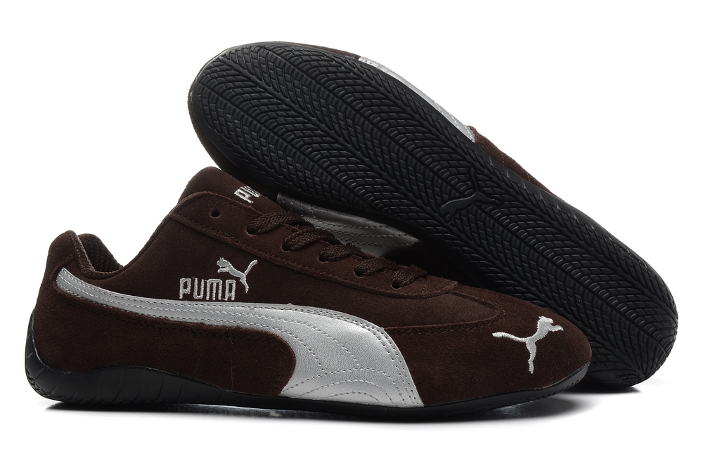 Puma Speed Cat SD Shoes Brown/Silver