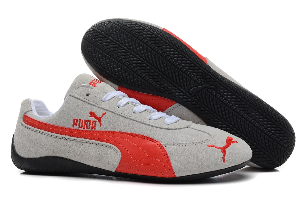 Puma Speed Cat SD Shoes White/Red