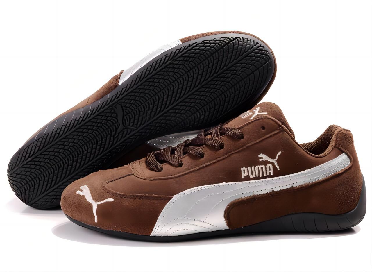 Puma Speed Cat SD Shoes Coffee/Silver