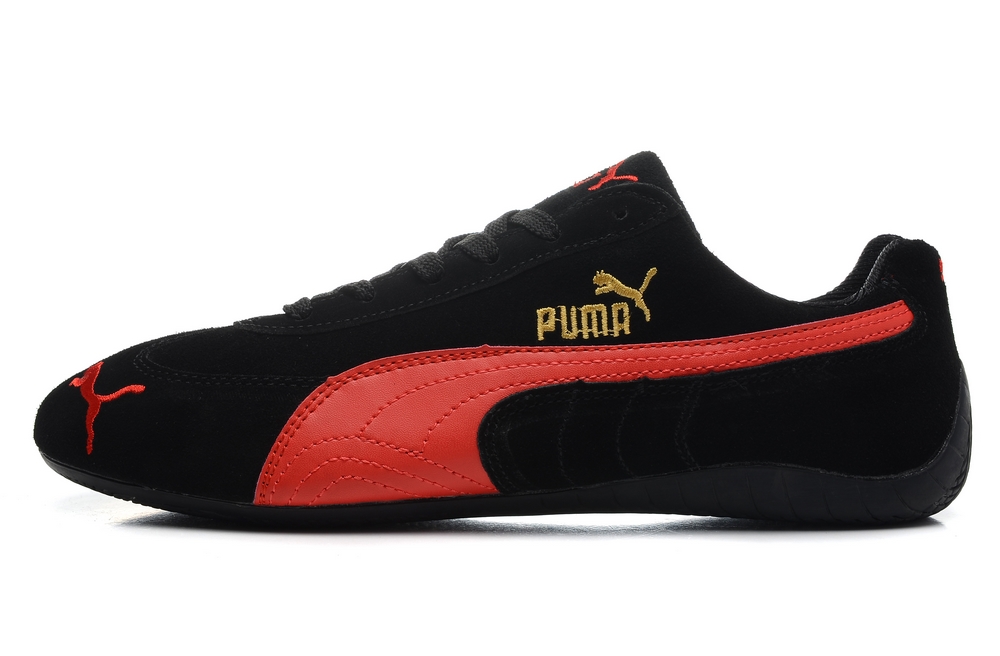Puma Speed Cat SD Shoes Black/Red 2
