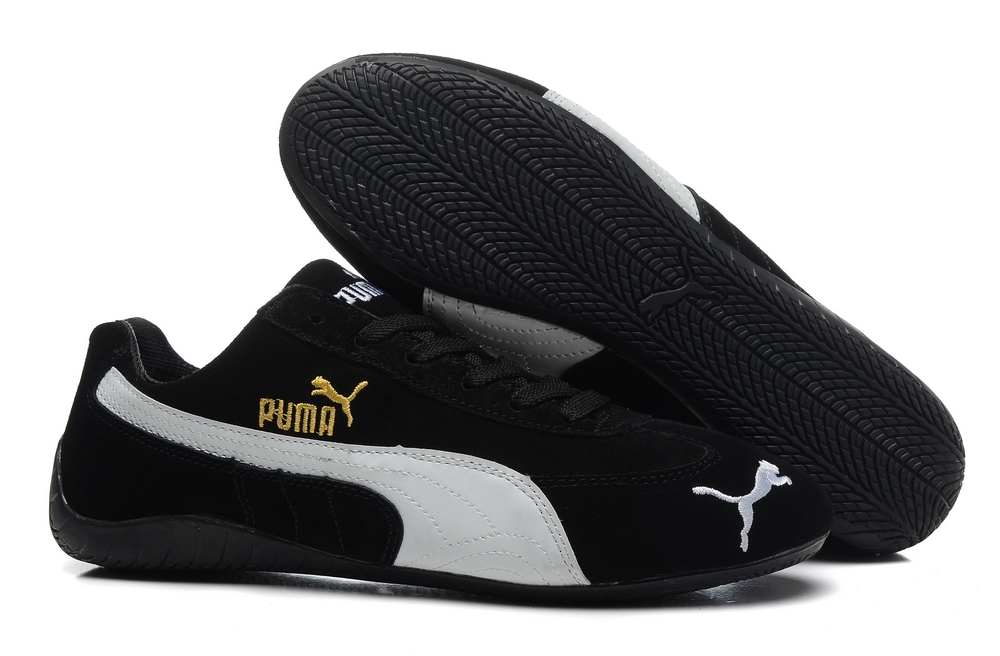 Puma Speed Cat SD Shoes Black/White 2