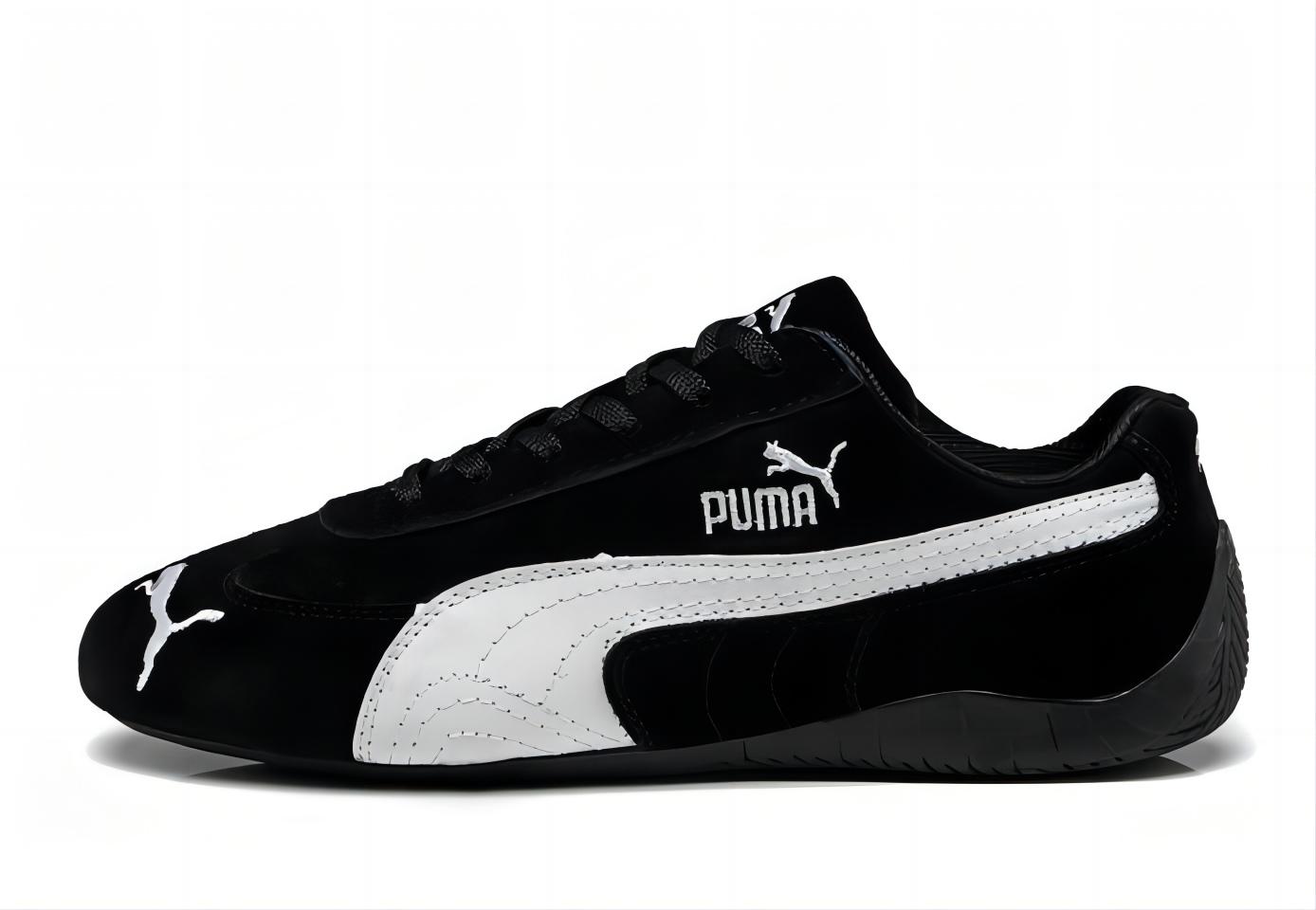 Puma Speed Cat SD Shoes Black/White