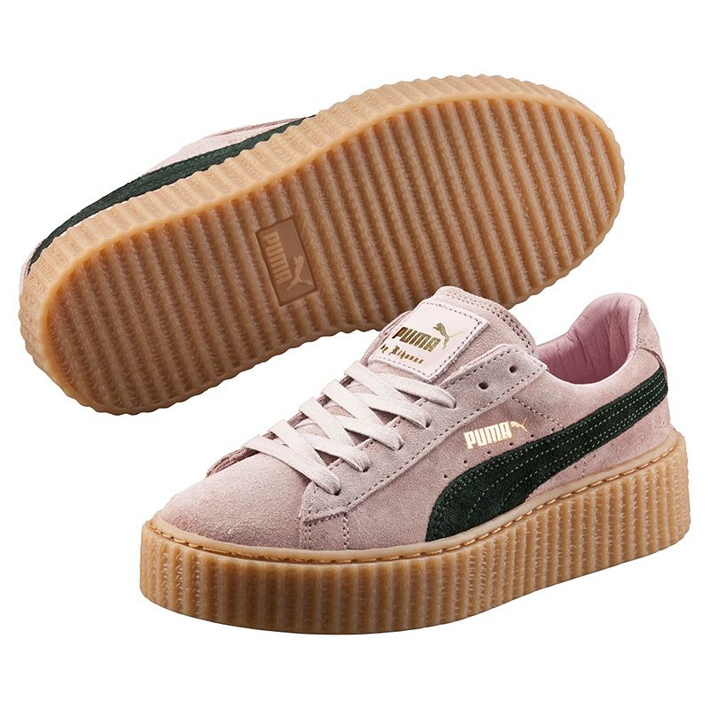 Pink Sneakers Outfit Puma
