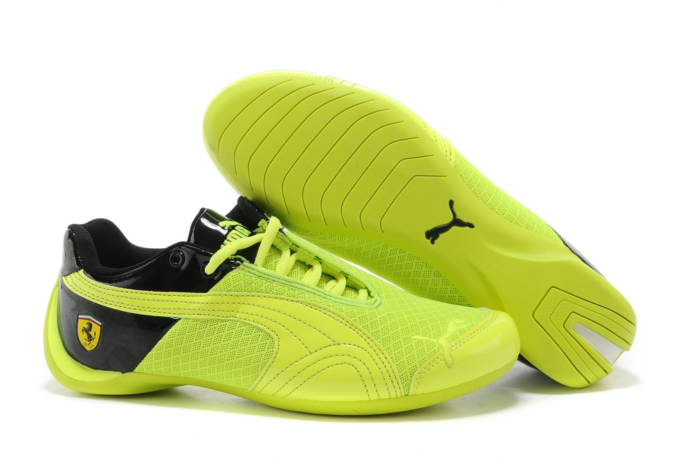 Puma Ferrari Future Cat Mesh Motorsport Shoes Fluorescent