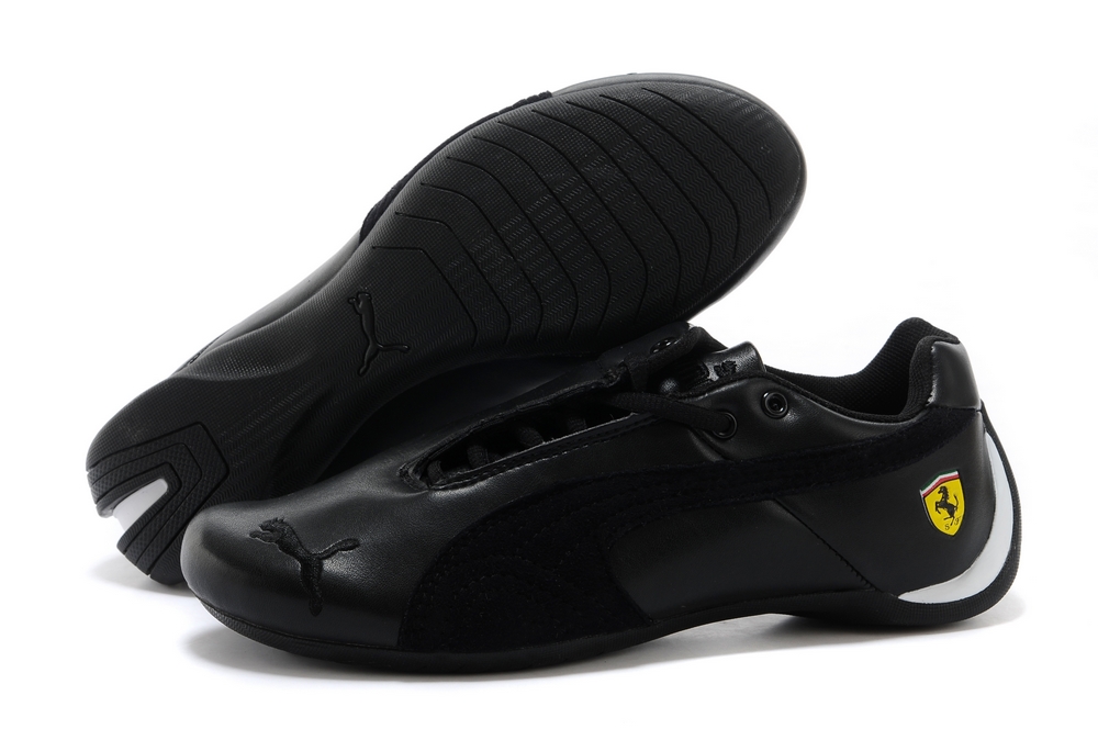 Puma Ferrari Future Cat NAPPA Motorsport Shoes Black