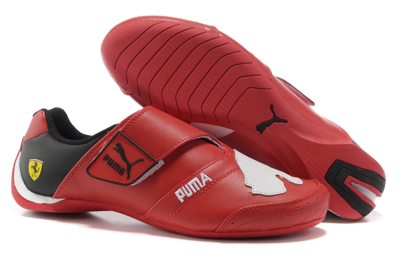 Puma Ferrari Big Cat Trainers Red / White / Black
