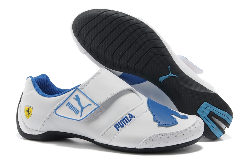 Puma Ferrari Big Cat Trainers White / Blue