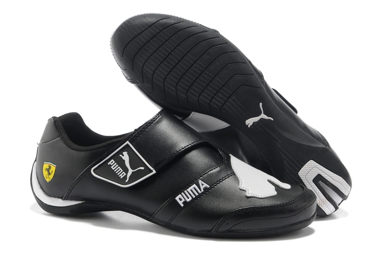 Puma Ferrari Big Cat Trainers Black / White