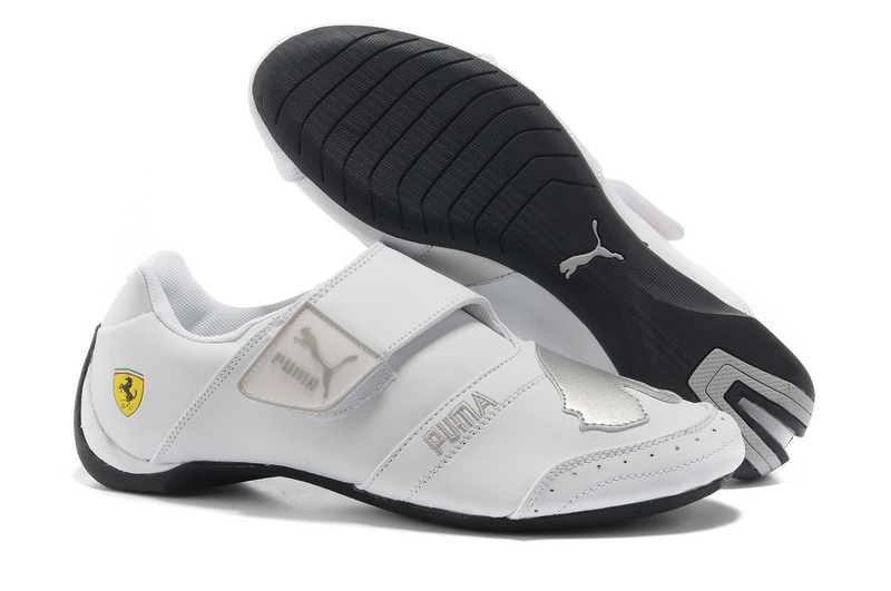 Puma Ferrari Big Cat Trainers White / Silver