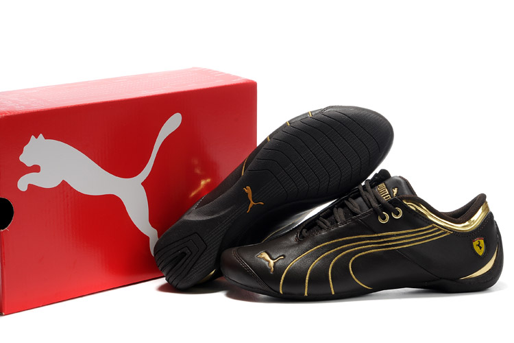 Puma Future Cat M2 Ferrari Shoes metallic Copper Nappa