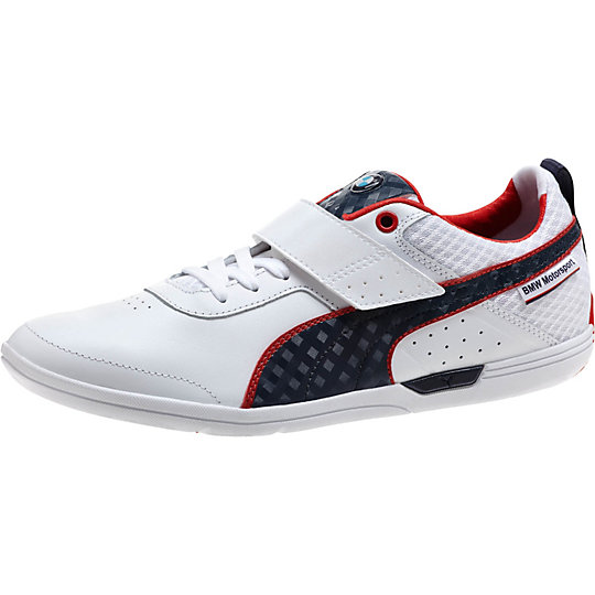 Puma BMW MS MCH LO SNEAKERS white-bmw team blue-high risk red