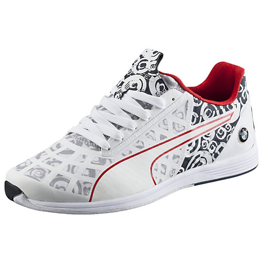 Puma BMW EVOSPEED 1.4 CAMO SHOES white-bmw team blue-high risk red