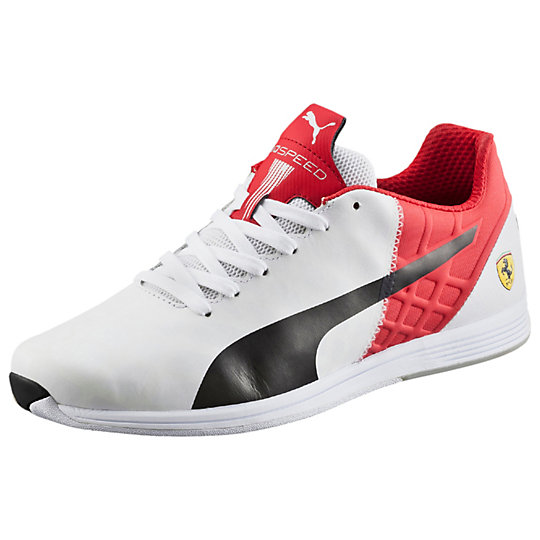 Puma FERRARI EVOSPEED 1.4 SHOES white-black-rosso corsa