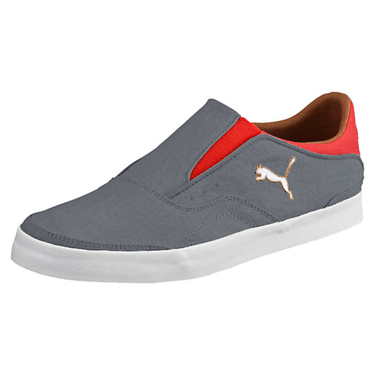 Puma FUNIST SLIDER SLIP-ON SHOES steel gray-grenadine