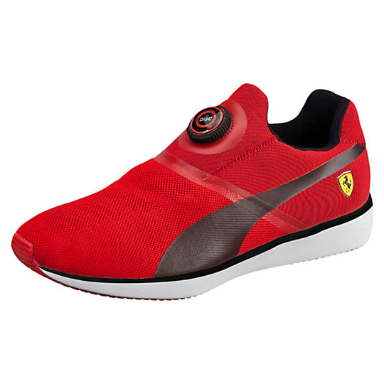 puma ferrari shoes black red