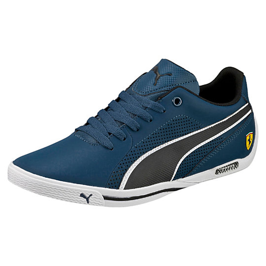 puma ferrari shoes blue