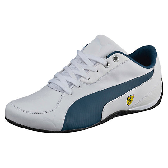 Puma FERRARI DRIFT CAT 5 NM 2 SHOES White-Blue Wing Teal