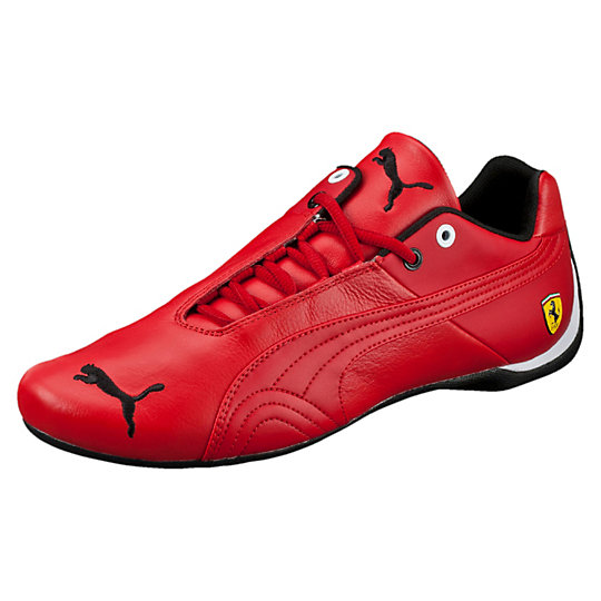 Puma FERRARI FUTURE CAT LEATHER SHOES rosso corsa-rosso corsa