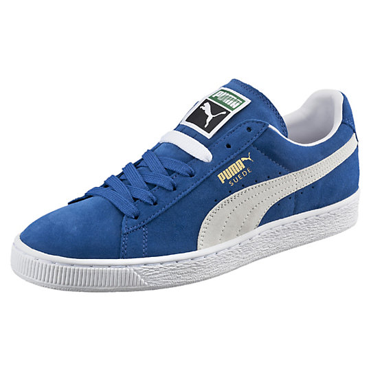 Puma SUEDE CLASSIC SNEAKERS olympian blue-white