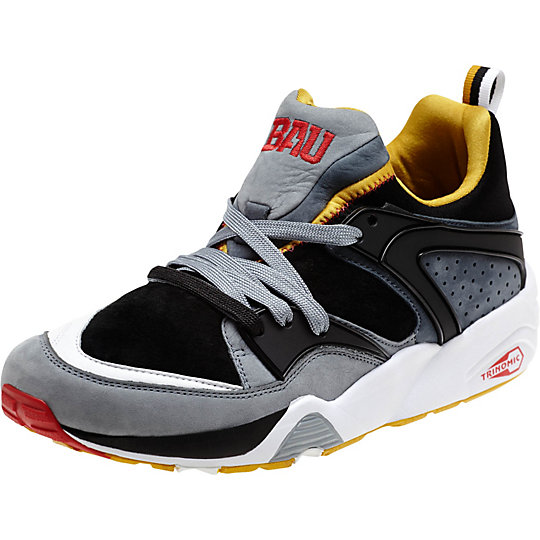 Puma BAU X PUMA BLAZE OF GLORY SNEAKERS black-wind chime gray-nugget gold