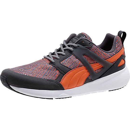Puma ARIL GRAPHIC SNEAKERS dark shadow-nasturtium