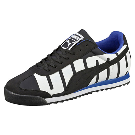 Puma ROMA BIG LOGO SNEAKERS black-white-surf the web