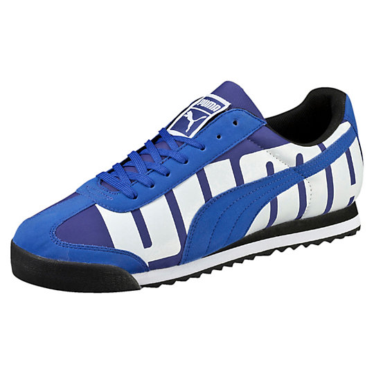 Puma ROMA BIG LOGO SNEAKERS surf the web-white-black