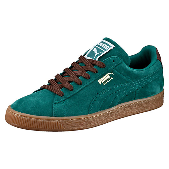 Puma SUEDE CLASSIC CASUAL SNEAKERS storm-oxblood-gum