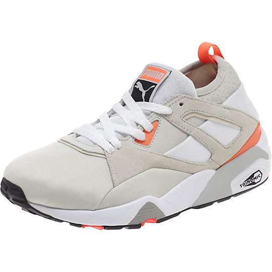 Puma BLAZE OF GLORY SOCK FRESH SHOES glacier gray-white-fluo peach