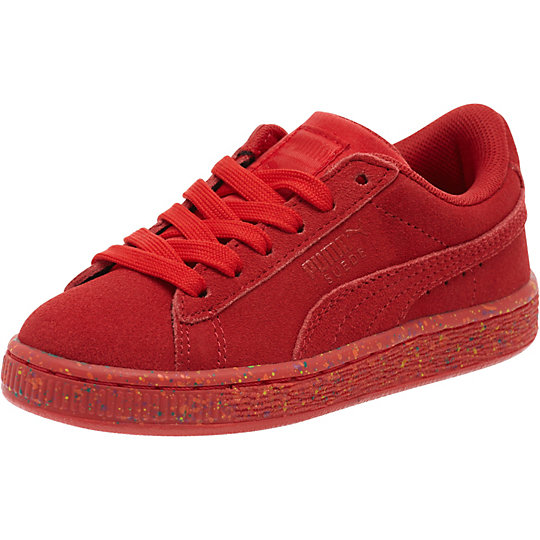 Puma Suede Classic Multi Splatter Kids Sneakers