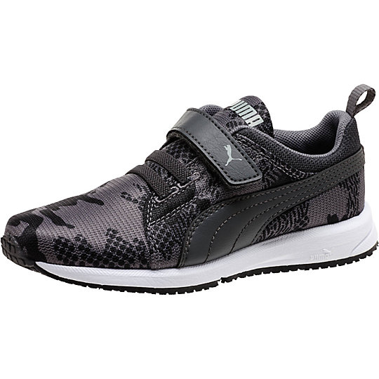 Puma Carson Runner Kids Camo Running Shoes