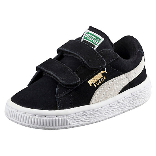 Puma Suede 2-Strap Kids Sneakers