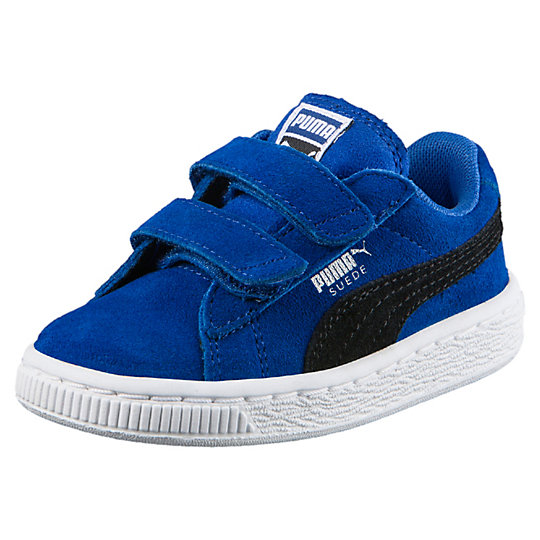 Puma Suede 2-Strap Kids Sneakers