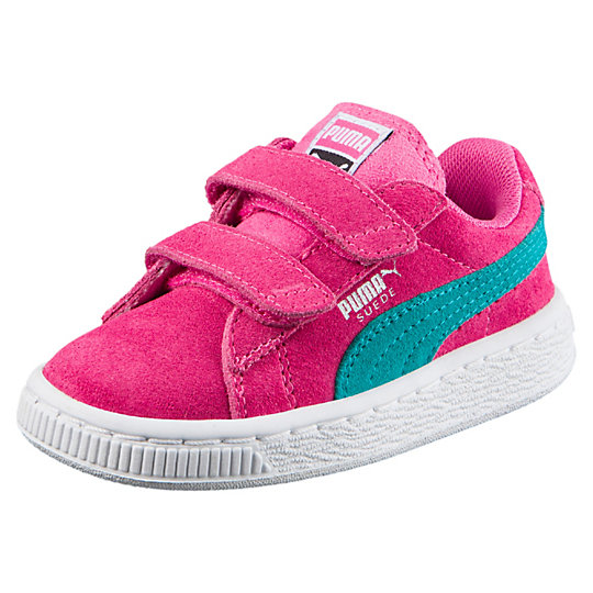Puma Suede 2-Strap Kids Sneakers
