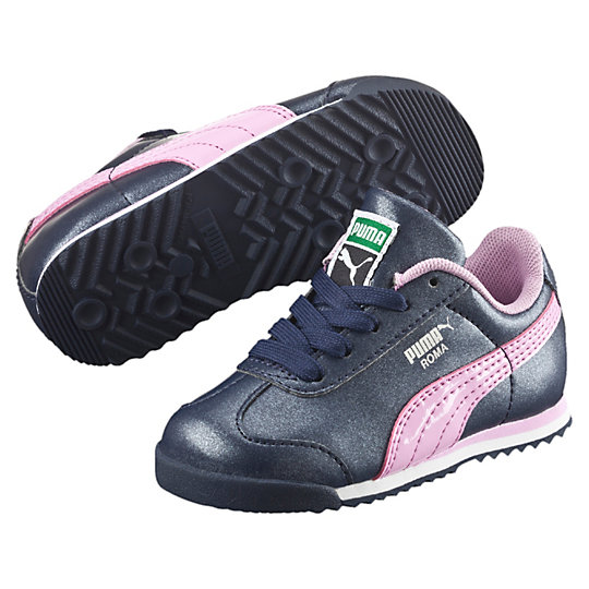 Puma Roma Basic Glitter Kids Sneakers