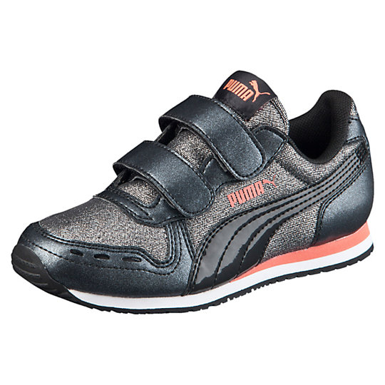 Puma Cabana Racer Glitter Preschool Sneakers