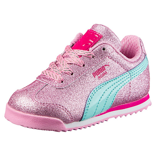 puma pink glitter shoes