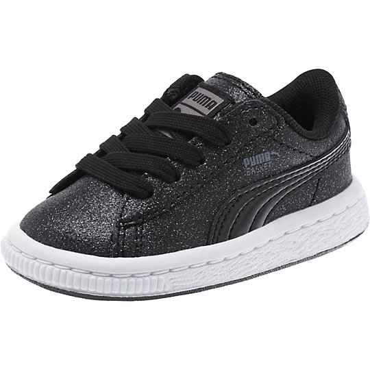 Puma Basket Holiday Glitz Kids' Sneakers