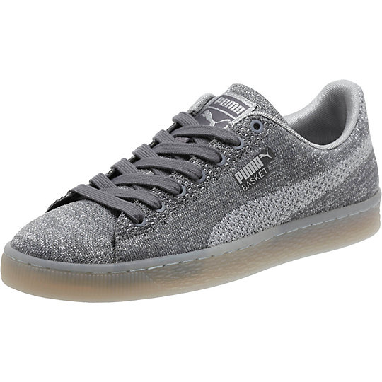 Puma Basket Knit Metallic Men's Sneakers