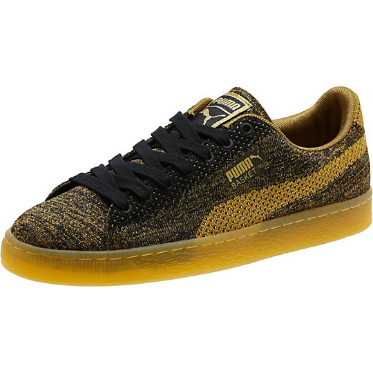 Puma Basket Knit Metallic Men's Sneakers